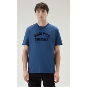 NWT Men`s T-Shirt WOOLRICH‎ Blue Lobster Tee Size XXL